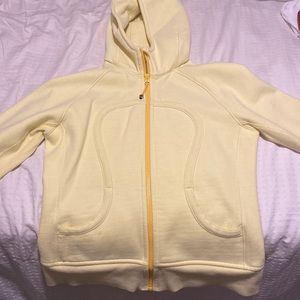 Yellow/neon light green lulu jacket
